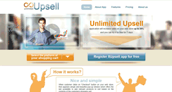 Desktop Screenshot of 8upsell.com